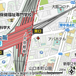 新大阪池永ビル周辺の地図