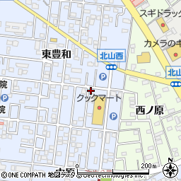 愛知県豊橋市弥生町東豊和130周辺の地図