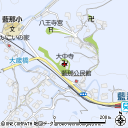 大中寺周辺の地図