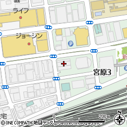 ニッポンレンタカー関西株式会社周辺の地図