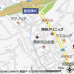 静岡県磐田市富丘850周辺の地図