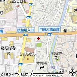 マクドナルド古川橋店周辺の地図