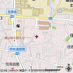 浜松市役所　上下水道部上下水道総務課総務・防災グループ周辺の地図