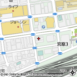 ＭａｎｔｏＭａｎ株式会社　大阪オフィス周辺の地図