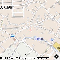 静岡県浜松市中央区大人見町3302周辺の地図