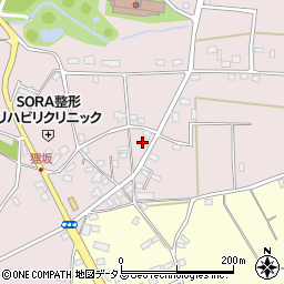 静岡県浜松市中央区西山町211周辺の地図