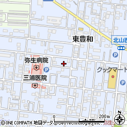 愛知県豊橋市弥生町東豊和103周辺の地図
