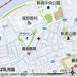 淀川新高郵便局 ＡＴＭ周辺の地図