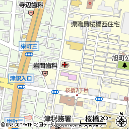 三重県信用保証協会周辺の地図