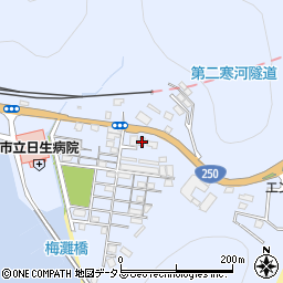 岡山県備前市日生町寒河2448周辺の地図