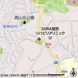 静岡県浜松市中央区西山町1306周辺の地図