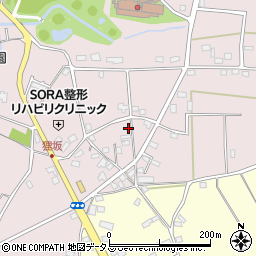 静岡県浜松市中央区西山町261周辺の地図
