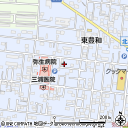 愛知県豊橋市弥生町東豊和100周辺の地図