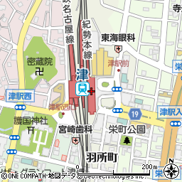 粉もん屋 八 津駅店周辺の地図