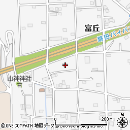 静岡県磐田市富丘480周辺の地図
