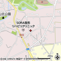 静岡県浜松市中央区西山町242周辺の地図