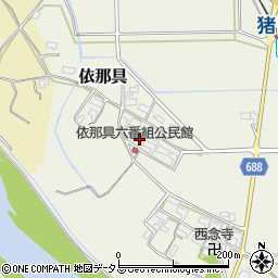 三重県伊賀市依那具1384周辺の地図