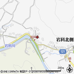 静岡県賀茂郡松崎町岩科北側878周辺の地図