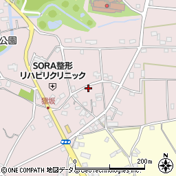 静岡県浜松市中央区西山町275周辺の地図
