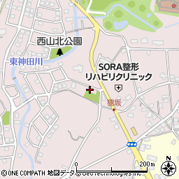 静岡県浜松市中央区西山町1302周辺の地図