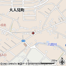 静岡県浜松市中央区大人見町823周辺の地図