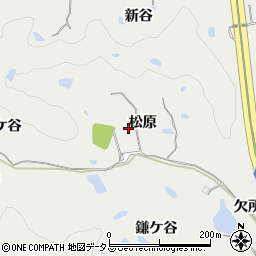 京都府相楽郡精華町乾谷松原周辺の地図