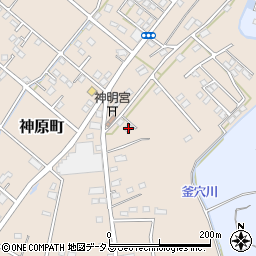 静岡県浜松市中央区神原町1217周辺の地図