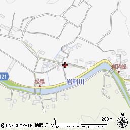 静岡県賀茂郡松崎町岩科北側711周辺の地図