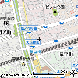 芦屋松ノ内パークハウス周辺の地図
