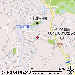 静岡県浜松市中央区西山町1235周辺の地図
