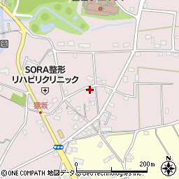 静岡県浜松市中央区西山町260周辺の地図