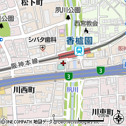 小杉すし店周辺の地図