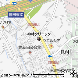 静岡県磐田市富丘867-1周辺の地図