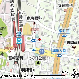 三重県生活協同組合連合会周辺の地図