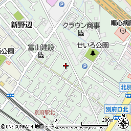 兵庫県加古川市別府町別府936-9周辺の地図