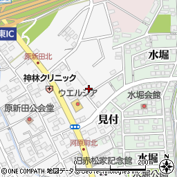 静岡県磐田市富丘934-19周辺の地図