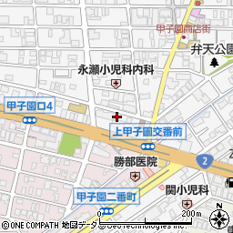 株式会社阪神防災周辺の地図