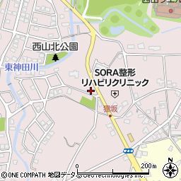 静岡県浜松市中央区西山町1310周辺の地図