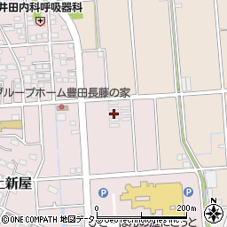 静岡県磐田市上新屋415周辺の地図
