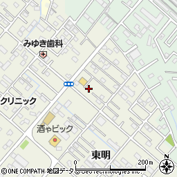 愛知県豊橋市東幸町東明136-5周辺の地図