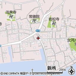 静岡県湖西市新所5887-1周辺の地図