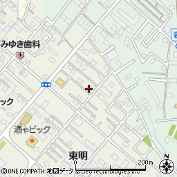 愛知県豊橋市東幸町東明148-6周辺の地図