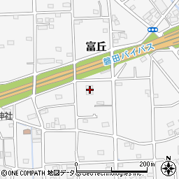 静岡県磐田市富丘620周辺の地図