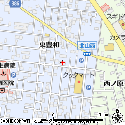 愛知県豊橋市弥生町東豊和142周辺の地図