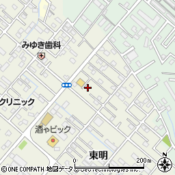 愛知県豊橋市東幸町東明136周辺の地図