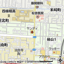 大阪府四條畷市雁屋北町21-7周辺の地図