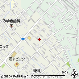 愛知県豊橋市東幸町東明148周辺の地図