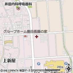 静岡県磐田市上新屋403周辺の地図