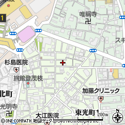 大阪府守口市大枝東町8-3周辺の地図