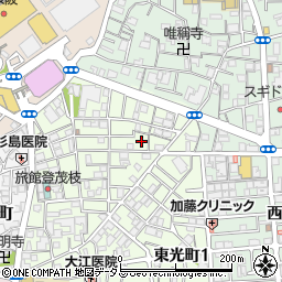 大阪府守口市大枝東町8周辺の地図